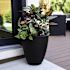 Mayne Caprio 18" Tall Planter - Black