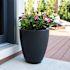 Mayne Caprio 18" Tall Planter - Black