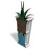 Mayne Fairfield 34" Tall Planter - White