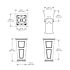 Mayne Fairfield 34" Tall Planter - White