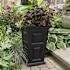 Mayne Wyndham 24" Tall Planter - Black