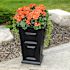 Mayne Wyndham 24" Tall Planter - Black