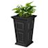 Mayne Wyndham 24" Tall Planter - Black