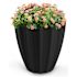 Mayne Sedona 18" Round Planter - Black