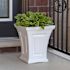 Mayne Cambridge 18" Tall Planter - White
