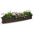 Mayne Nantucket 6ft Window Box - Espresso