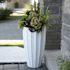 Mayne Sedona 18" Round Planter - White