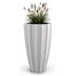 Mayne Sedona 18" Round Planter - White