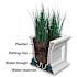 Mayne Fairfield 2ft Window Box - Graphite Grey