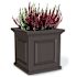 Mayne Nantucket 20x20 Square Planter - Espresso
