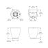 Mayne Caprio 18" Tall Planter - White