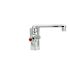 Zurn Lab Faucet 1-Hole W/2 Handles 2.2 GPM Aerator 6â€ Swing Spout Chrome Handles