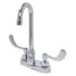 Zurn Gsneck Faucet 4"-Spout 1.5 GPM Laminar Flow Ctrl 4" Wrist Blade Handles