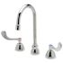 Zurn Wide Gsneck Faucet, 5 3/8" Spout, 2.0 Gpm Flow, Cop/Tubes, 4" Wrist Blades