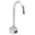 Zurn 0.5 GPM Wall Mount 5-3/8" Gooseneck Sensr Faucet W/Gear-Driven Ceramic Cart