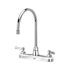 Zurn Gsneck Faucet W/2.2 GPM Pressure-Compnstng Aerator And 2 1/2" Lever Handles