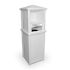 LKLND 66" WHT TWL STRGE UNIT