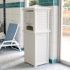 LKLND 66" WHT TWL STRGE UNIT