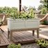 FRFLD ELEVTD GRDN BED - WH