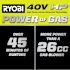 Ryobi 40v Brushless Whisper Series 160 Mph 650 CFM Cordless Battery Leaf Blower