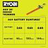 Ryobi 40v 24 In. Cordless Battery Hedge Trimmer With 2.0 Ah Battery And Charger
