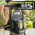 Ryobi 40v Brushless Whisper Series 200 Mph Cordless Battery Backpack Leaf Blower