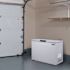 NewAir COMPACT Chest Freezer, 6.7 Cu. Ft. - Cool Gray