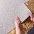 TrafficMASTER Vinyl Tile Flooring, 12" X 12", Sandy Brown Stone, Case Of 30