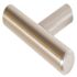 T-Pull Knob, Stainless Steel, Pack Of 10