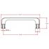 Park Avenue Pull, Satin Nickel, Pack Of 10