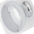 1-1/4" Cabinet Knob, Die-Cast Zinc, Polished Chrome, Package Of 5