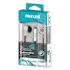 B-13 Bass Earbuds With Microphone, 52" Cord, White