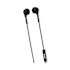 Maxell Eb125 Earbud With Mic 6 Ft Cord Black
