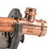 Quickfitting Surepress 1-1/4" X 1-1/4" X 3/4" Copper Tee Press