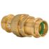 Quickfitting Surepress 3/4" X 3/4" Brass Union Fitting Copper Press
