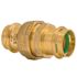 Quickfitting Surepress 1" X 1" Brass Union Fitting Copper Press