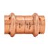 Quickfitting Surepress 1/2" X 1/2" Copper Coupling W/Stop Press Package Of 10