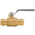 Quickfitting Surepress 3/4" X 3/4" Lead-Free Brass Full Port Ball Valve Press