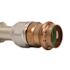 Quickfitting Surepress 3/4" Press X 3/4" Fip X 18" Steel Water Heater Connector