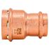 Quickfitting Surepress 2" X 1-1/2" Copper Reducing Coupling Press X Press
