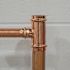 Quickfitting Surepress 1-1/2" X 1-1/2" X 1" Copper Tee