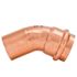 Quickfitting Surepress 1" X 1" Copper 45 degree  Street Elbow