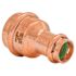 Quickfitting Surepress 1" X 1/2" Copper Reducing Coupling