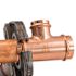 Quickfitting Surepress 2" X 2" X 1-1/2" Copper Tee