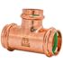 Quickfitting Surepress 1-1/4" X 1-1/4" X 1" Copper Tee