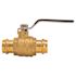 Quickfitting Surepress 1-1/4" Lead-Free Brass Full Port Ball Valve Press