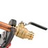Quickfitting Surepress 1-1/4" Lead-Free Brass Full Port Ball Valve Press