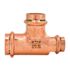 Quickfitting Surepress 1" X 1/2" X 3/4" Copper Tee