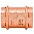 Quickfitting Surepress 2" X 2" Copper Coupling With Stop Press X Press