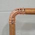 Quickfitting Surepress 1-1/2" X 1-1/2" Copper 90 degree Elbow